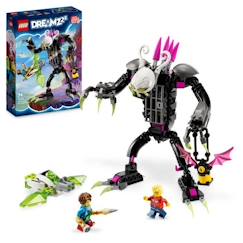 Jouet-LEGO® DREAMZzz 71455 Le Monstre-Cage, Jouet avec Figurines de Z-Blob en Mini-Avion ou Moto Volante