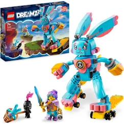 Jouet-LEGO® DREAMZzz 71453 Izzie et Bunchu le Lapin, Jouet avec Figurines de la Série TV