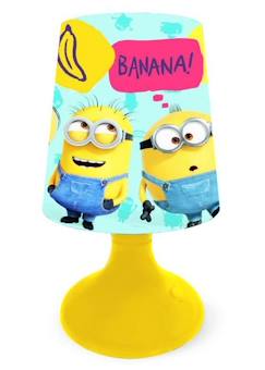 Linge de maison et décoration-Décoration-Luminaire-Mini lampe de chevet veilleuse sans fil Minions