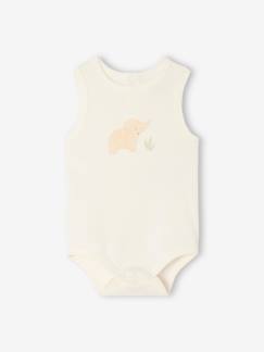 Lot 5 Bodies Bretelles Vertbaudet Coton Bio - Naissance 18M (81cm) - Coloris Vieux Rose