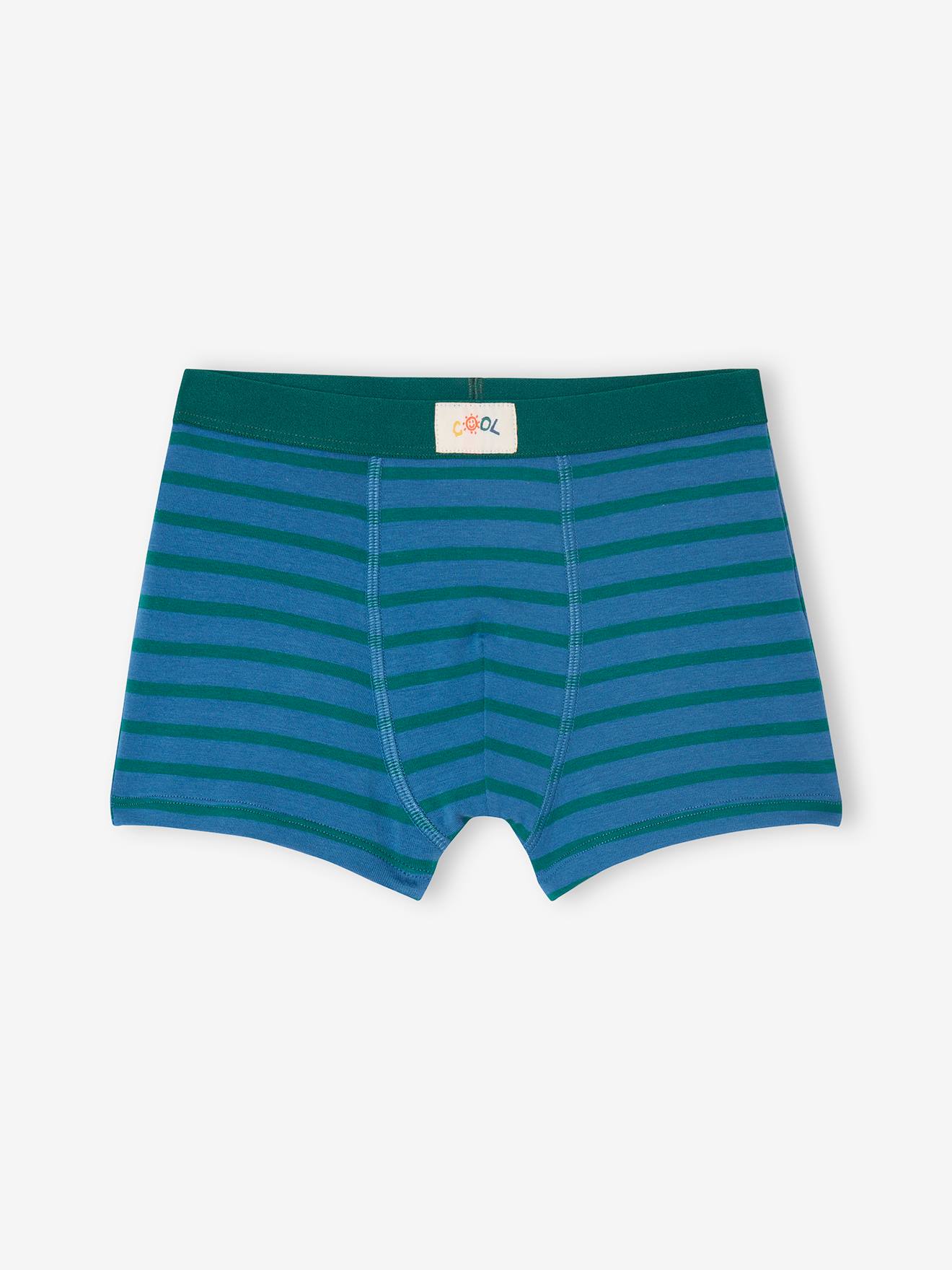 Lot De 5 Slips Dinosaure Pour Garçons - Coton Confortable, Taille Élastique