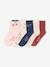 Lot de 5 paires de mi-chaussettes cerises fille Assorties 1 - vertbaudet enfant 