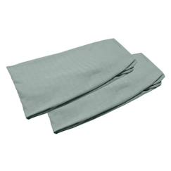 Linge de maison et décoration-Drap-housse en coton KINDSGUT - Vert - 60x120 - Respirant et doux