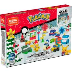 Jouet-Mega Construx - Pokémon - Calendrier de l'Avent et jeu de construction GYG99