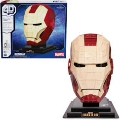 Jouet-Marvel - CASQUE IRON MAN -Maquette 4D à construire