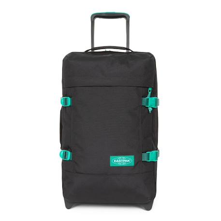 Garçon-Sac de voyage - EASTPAK - Tranverz S - Noir/Vert - 50x33x25 cm - 42L - Trolley