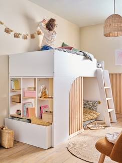 Chambre et rangement-Chambre-Lit mezzanine enfant avec rangement Playful