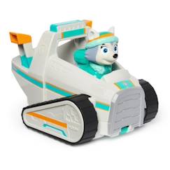 Jouet-SPIN MASTER VEHICULE + FIGURINE EVEREST La Pat' Patrouille