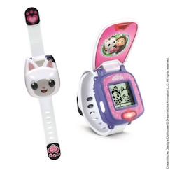 Jouet-VTECH GABBY ET LA MAISON MAGIQUE - MONTRE-JEU INTERACTIVE DE PANDY PATTES