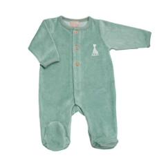 -Pyjama Bébé Trois Kilos Sept - Vert Sauge