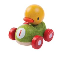 Jouet-PLAN TOYS Ducky le Caneton de Course