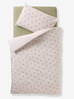 Parure housse de couette et taie d'oreiller bébé CHERRY  - vertbaudet enfant