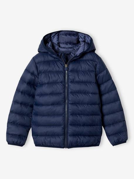 Doudoune garçon légère à capuche   - vertbaudet enfant
