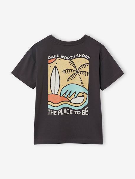 Garçon-T-shirt garçon motifs devant et dos 