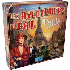 Jouet-Aventuriers du Rail Paris - Asmodee - Dès 8 ans