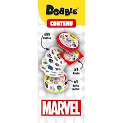 -Jeu d'ambiance - ASMODEE - Dobble : Marvel Emoji (Eco Sleeve) - 6 ans - Extérieur - Mixte