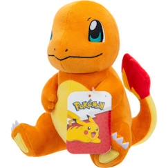 -Peluche - BANDAI - Pokémon Salamèche - 20 cm, pure douceur et tendresse