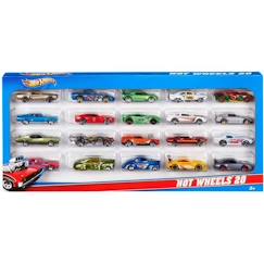 -Hot Wheels - Coffret De 20 Véhicules - Petites voitures - 3 ans et + H7045