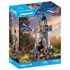 -PLAYMOBIL 71483 Novelmore Tourelle des chevaliers de Novelmore avec dragon