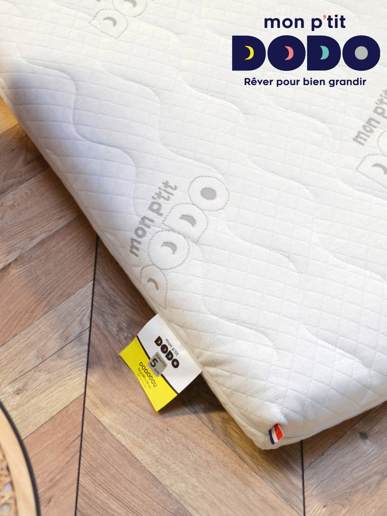 Matelas bébé DOU blanc (Dodo) - Image 1