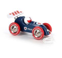 Jouet-Vilac - Voiture de course à traîner Police