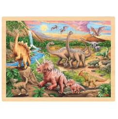 Jouet-Goki - Puzzle La vallée des dinosaures - GOLLNEST & KIESEL