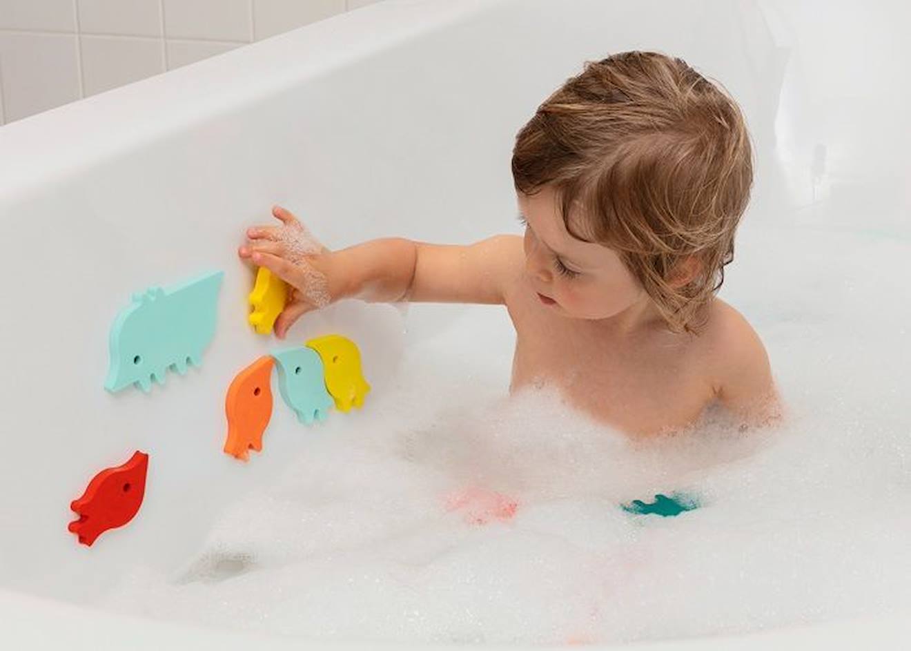 Quut - Puzzle De Bain - Parade Animaux Rouge (Quut) - Image 1