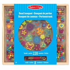 Jouet-Jeu de perles Bouquet De Perles MELISSA & DOUG - Jouet créatif pour enfant de 4 ans et plus