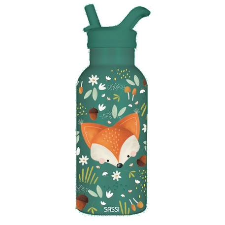 Garçon-Sassi Junior - Bouteille isotherme Crunchy le renard 350 ml