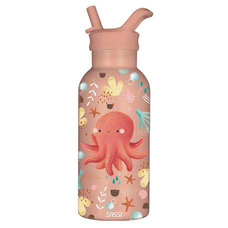 Fille-Accessoires-Autres accessoires-Sassi Junior - Bouteille isotherme Slurpy la pieuvre 350 ml