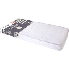 Chambre et rangement-Matelas Climatisé 60x120x10cm - Matelas Bébé - Climatisé - 1 Face Été - 1 Face Hiver - Sans Traitement - Fabriqué En France