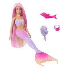 -Barbie-Sirène « Malibu »-Poupée avec changement de couleur HRP97