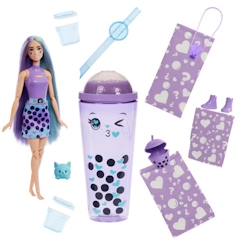 -Barbie-Pop Reveal-Poupée parfumée série Bubble Tea avec accessoires HTJ19