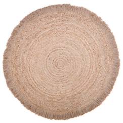 -Tapis - Nattiot - Terra - Jute 100% - Ø140 cm - Beige Naturel