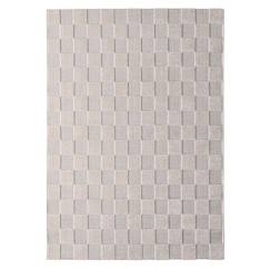 Linge de maison et décoration-Tapis Enfant Damas par Nattiot - 160 x 230 cm - Blanc