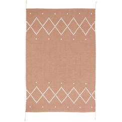 -Tapis enfant coton MALLORCA ROSE ARGILE - Nattiot