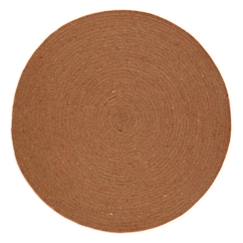 -Tapis rond laine feutrée NEETHU TOFFEE S - Nattiot