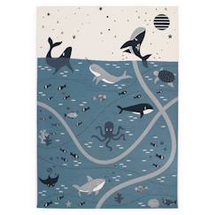 -Tapis de jeu pour enfant - DEEP BLUE - Nattiot