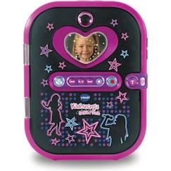 -Agenda électronique VTECH Kidisecrets Selfie Music Noir avec lecteur MP3 pour filles de 6 à 12 ans