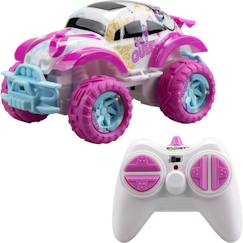 Jouet-Jeux d'imagination-Voiture télécommandée tout-terrain rose EXOST MINI PIXIE - Format mini 14 cm - Dès 5 ans