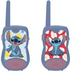 Jouet-Multimédia-Talkies-Walkies Disney Stitch - LEXIBOOK - Portée 200m - Bleu