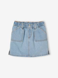 -Jupe en jean Basics fille