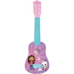 Jouet-Lexibook - Ma Première Guitare Gabby et la maison magique - 53cm - Guide d'apprentissage inclus