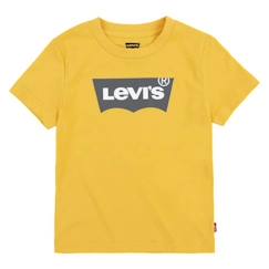 -Tee-Shirt Enfant - Levi's - Knit Top - Jaune - Manches Courtes - 100% Coton