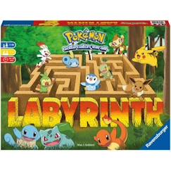 Jouet-Labyrinthe POKEMON - Ravensburger - Jeu de société famille - Chasse au trésor - 2 à 4 joueurs dès 7 ans