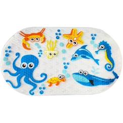 Puériculture-Tapis de bain - THERMOBABY - Antidérapant - Motifs d'animaux marins