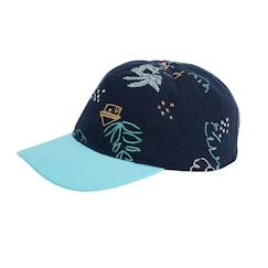 -Casquette enfant - Athi - Modèle Athi - 100% coton - Élastique au dos - Bleu turquoise