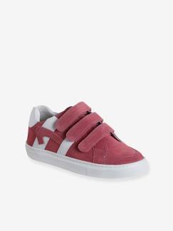 -Baskets scratchées cuir enfant