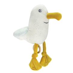 -Peluche Musicale Pour Bébé- Paulette La Mouette - 25 cm