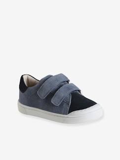 Chaussures-Baskets cuir scratchées enfant